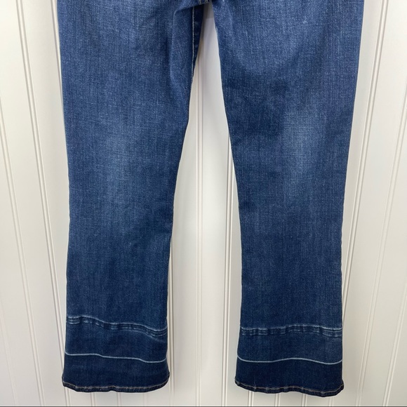 Frame Le Crop Mini Boot Released Hem Jeans Atlas Wash Size 26 Style: LCMBWRH179 - Picture 9 of 14